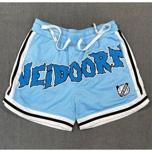 Veidoorn Basketball Shorts Women S Blue Y2K Streetwear Retro Athletic Fit Mesh